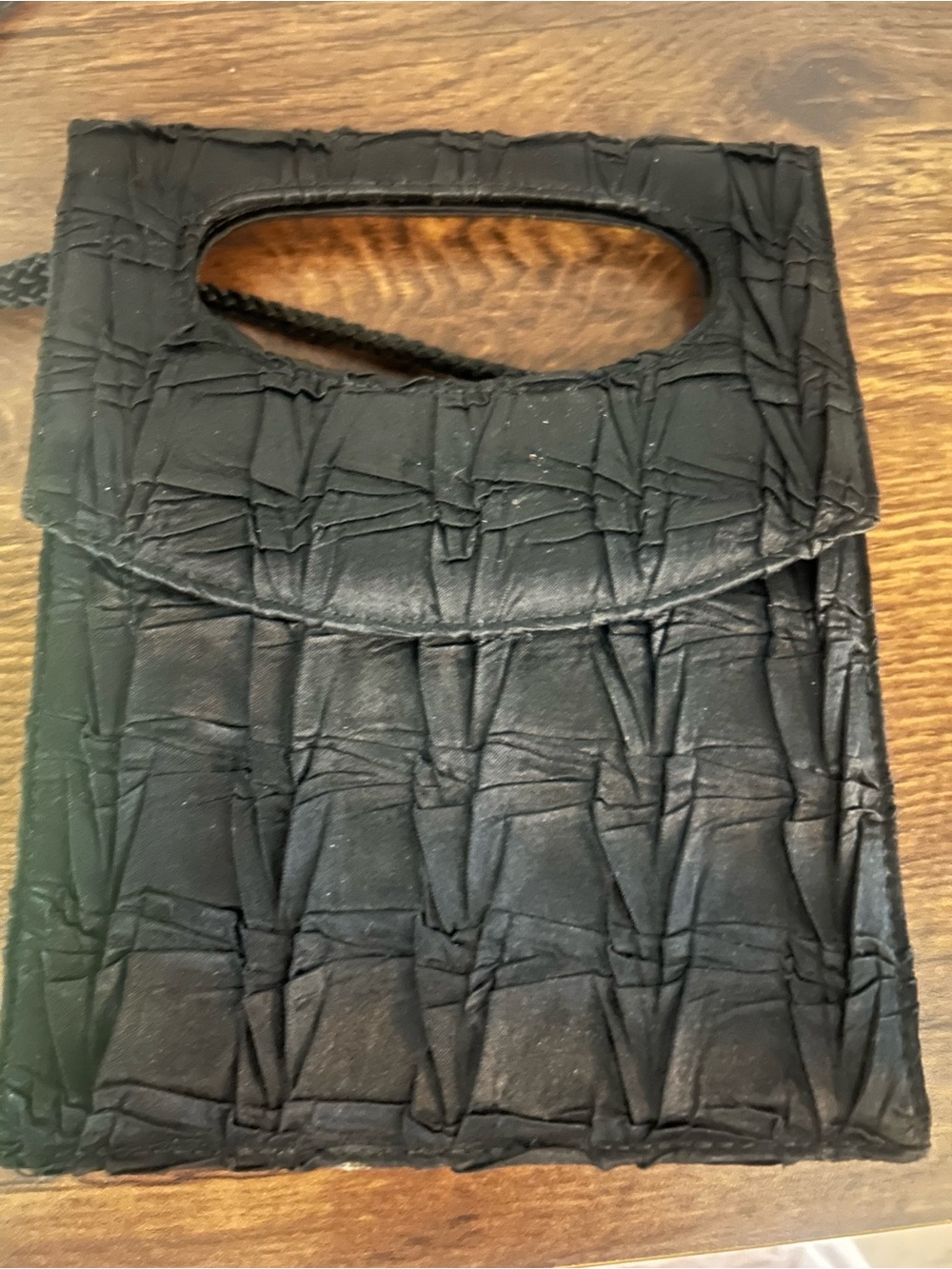 Vintage Sasha New York crushed evening clutch/crossbody
